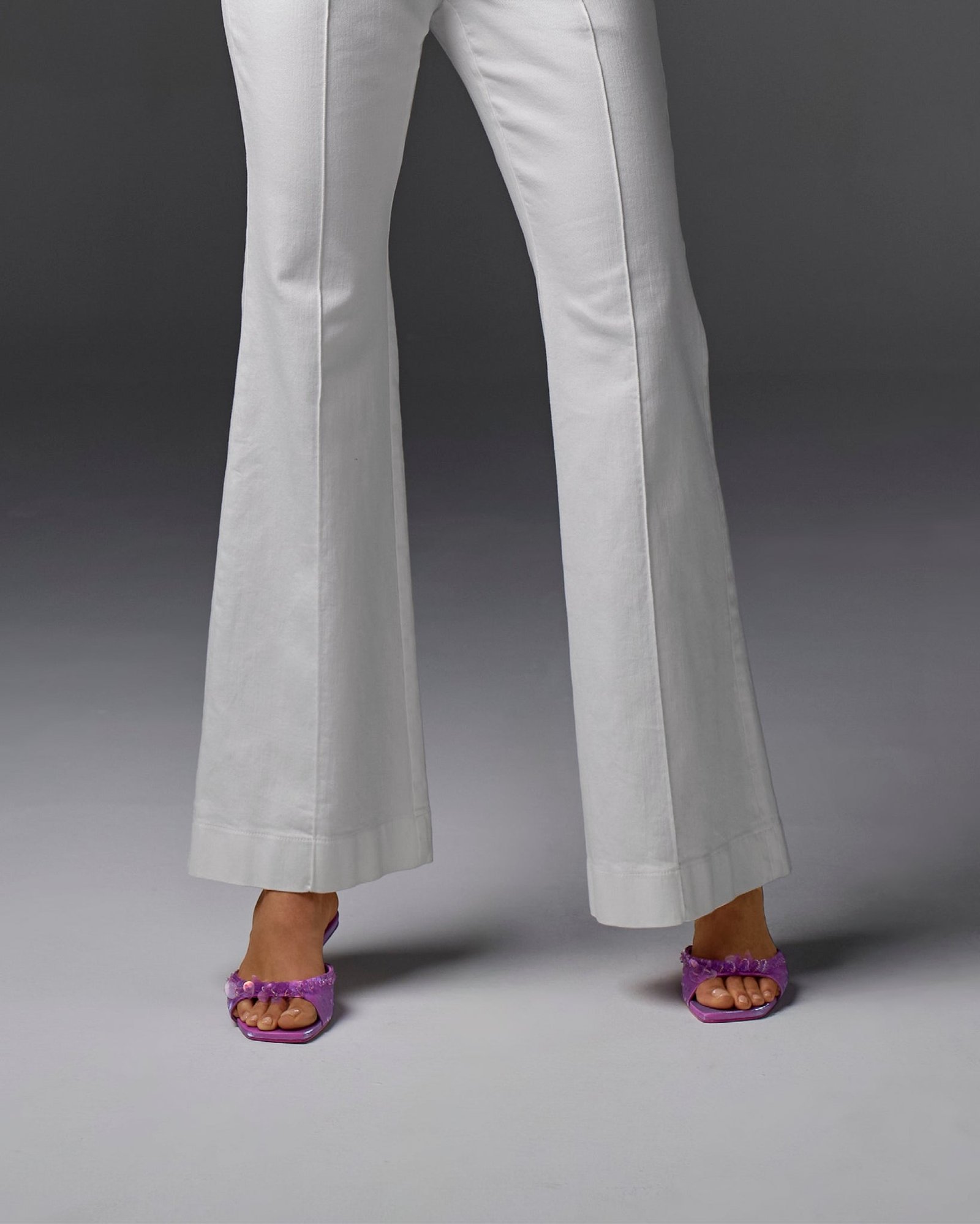 Paillette Strap Heel Pink - Image 2